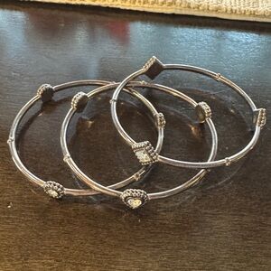 Brighton Silver Charm Bracelets